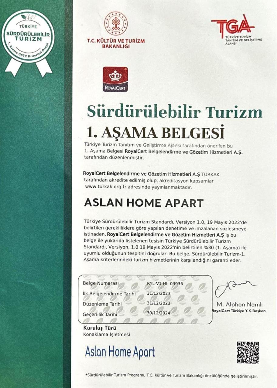 Aslan Home Apart İstanbul Dış mekan fotoğraf